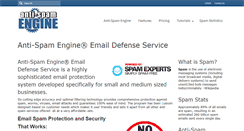 Desktop Screenshot of antispamengine.com